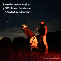 Jornadas astronómicas y XVII Maratón Messier "Ciudad de Monzón"